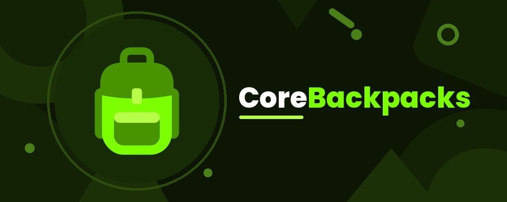 CoreBackpacks banner