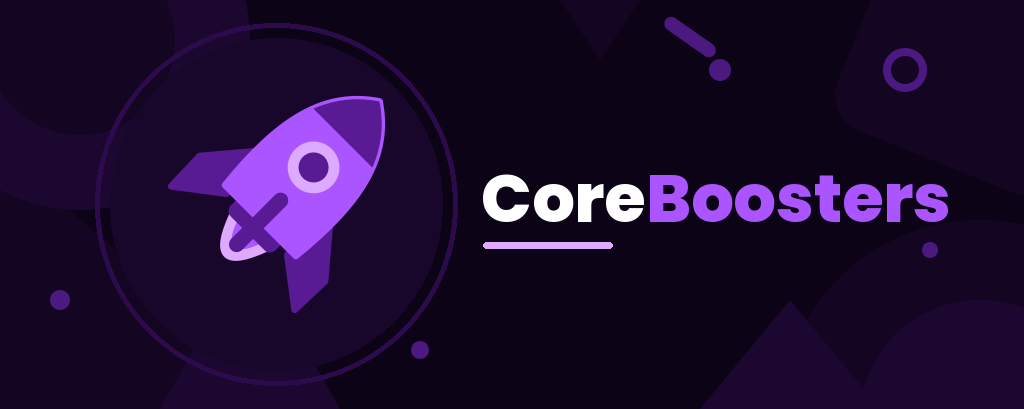 CoreBoosters banner