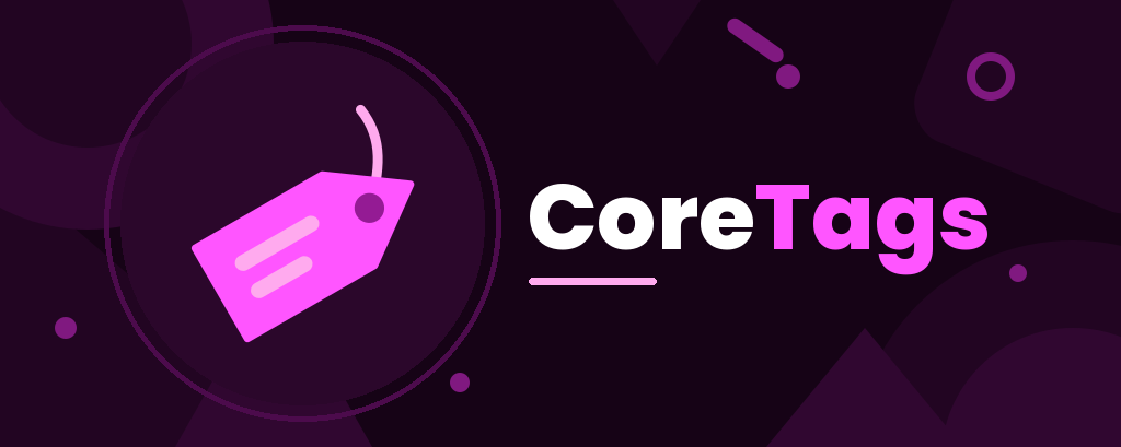 CoreTags banner